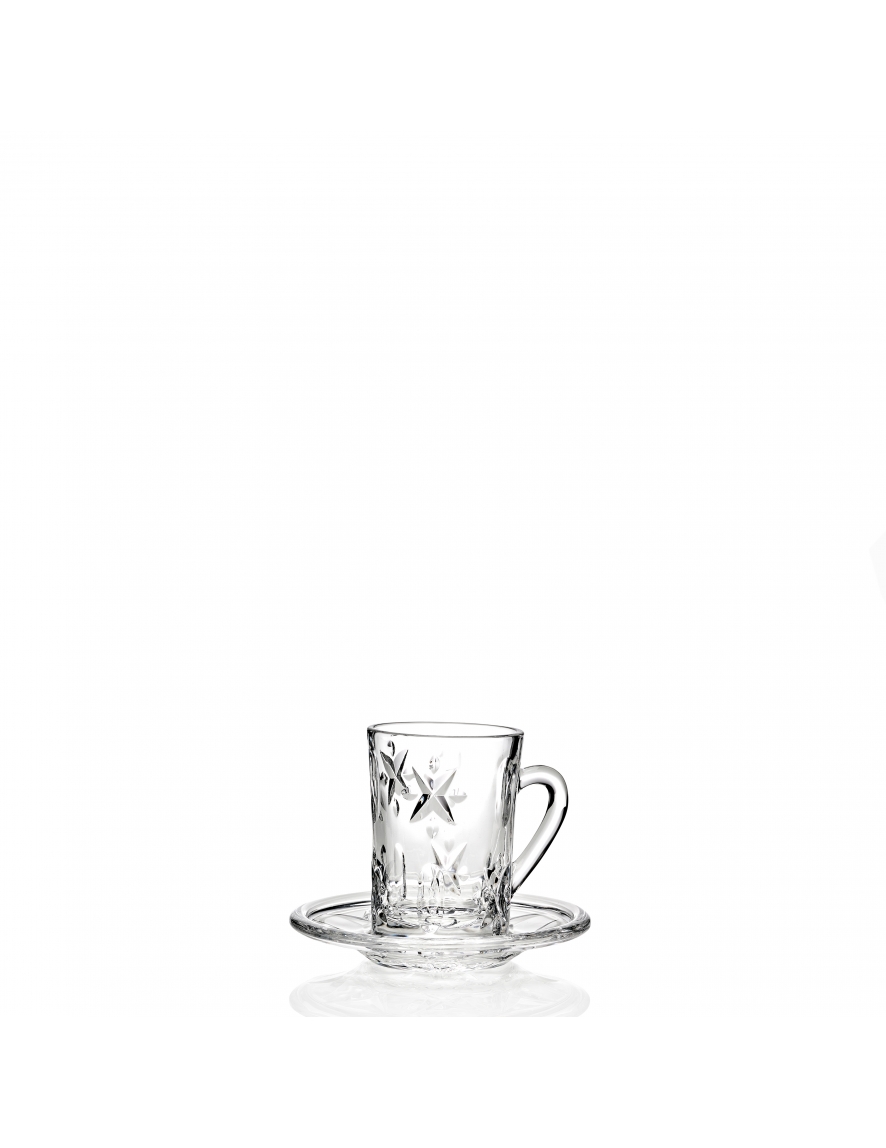 Tea tumbler with saucer