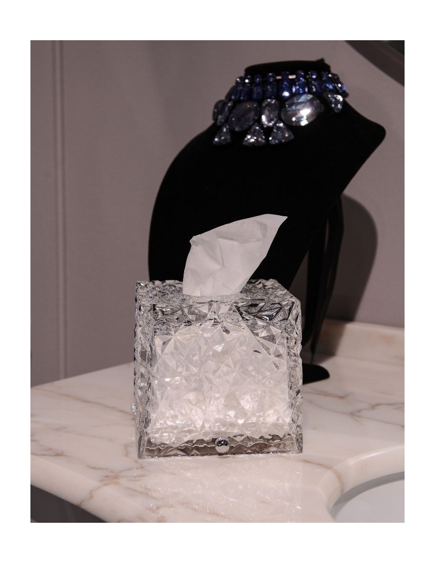 Sinfonia square tissue holder 2